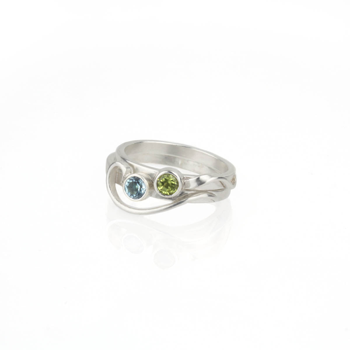 Cascade Ring with Peridot