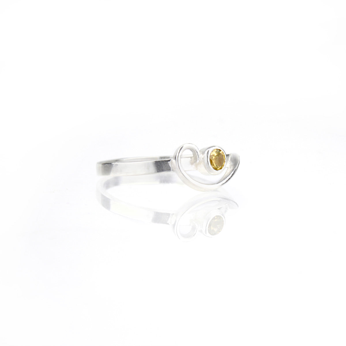 Arabesque Ring with Citrine