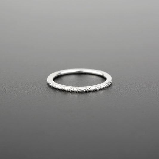 Silver Sparkle Ring - Single Ring