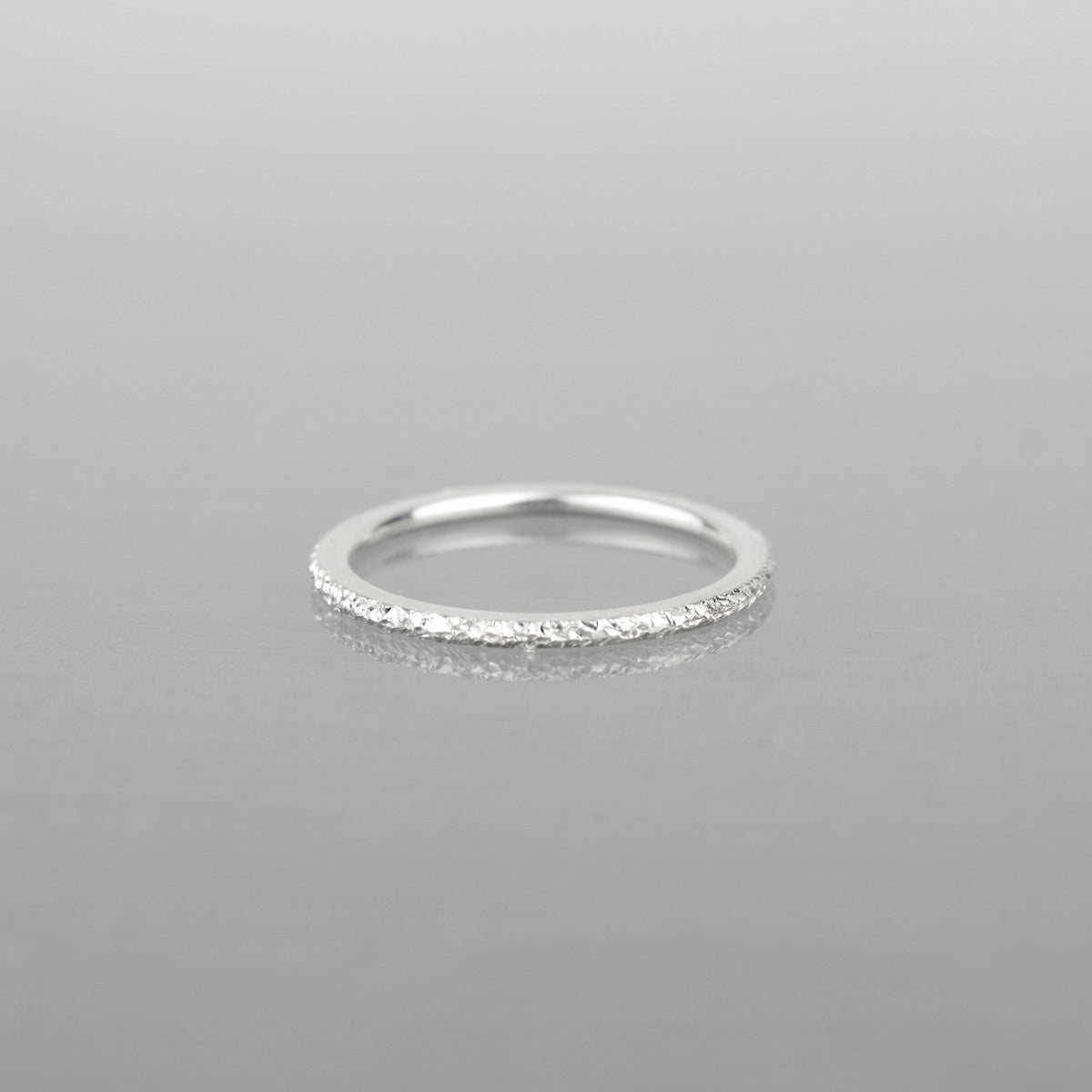 Silver Sparkle Ring - Single Ring