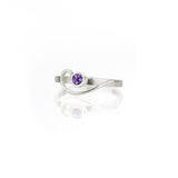 Arabesque Ring with Amethyst