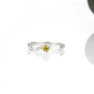 Cascade Ring with Citrine