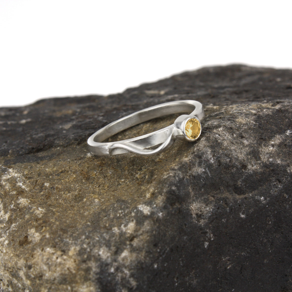 Cascade Ring with Citrine