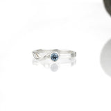 Cascade Ring with London Blue Topaz