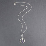 Navigator Necklace with Amethyst