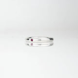 Comfort-fit Ruby Ring