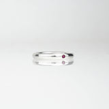 Comfort-fit Ruby Ring