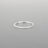 Silver Sparkle Ring - Single Ring