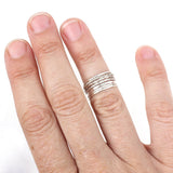 Silver Stacking Ring - Single Ring