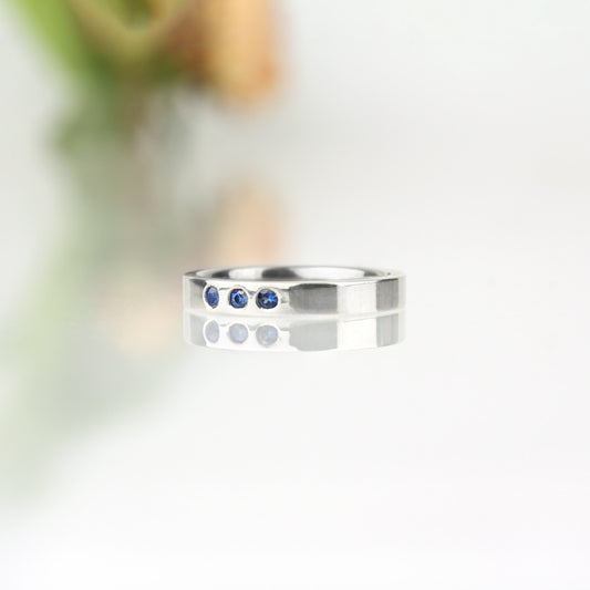 Triple Sapphire Ring